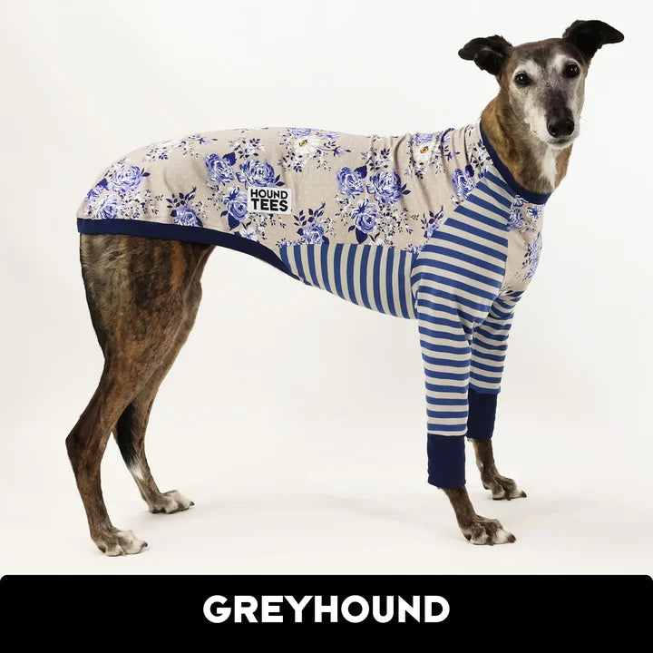 Chrysanthepup Greyhound Hound-Tee