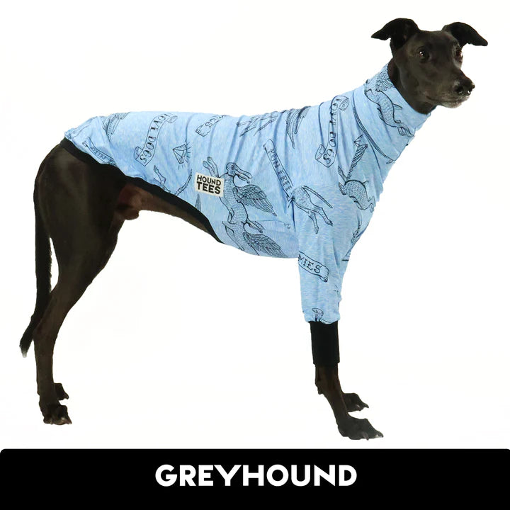 Love Dogs Blue Greyhound Tweater