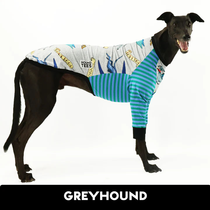 Flying Friends Greyhound Hound-Tee