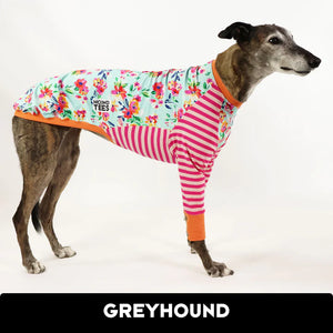 Sniff the Flowers Greyhound Hound-Tee