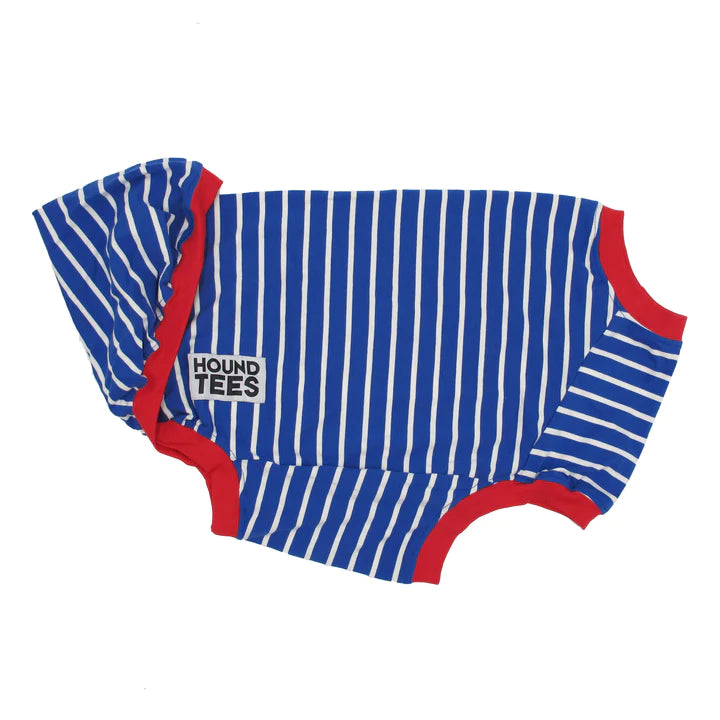 Blue Breton Greyhound Hound-Tee