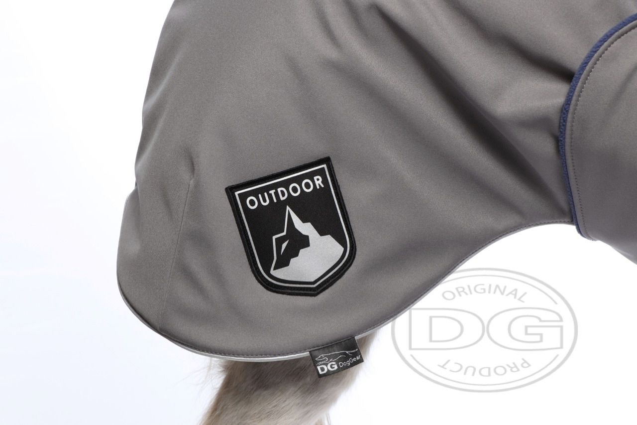 Outdoor Softshell Warm PLUS Jacke | Windhunde und schmale Rassen