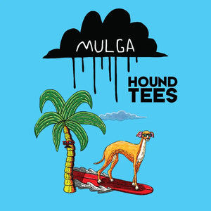 Mulga Surf Party Greyhound Hound-Tee