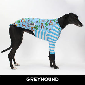 Mulga Surf Party Greyhound Hound-Tee