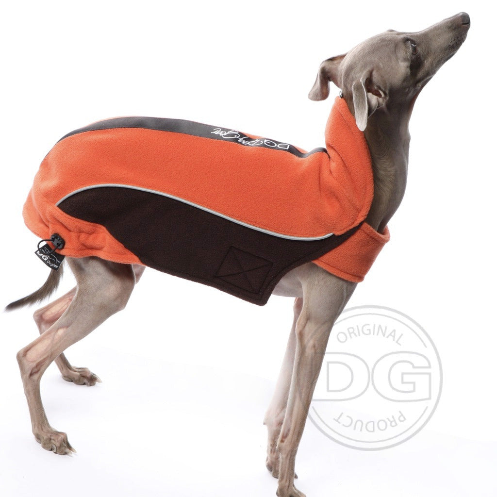 dog gear mantel Polar-Fleece Mantel | Windhunde, schmale Rassen, alle Rassen